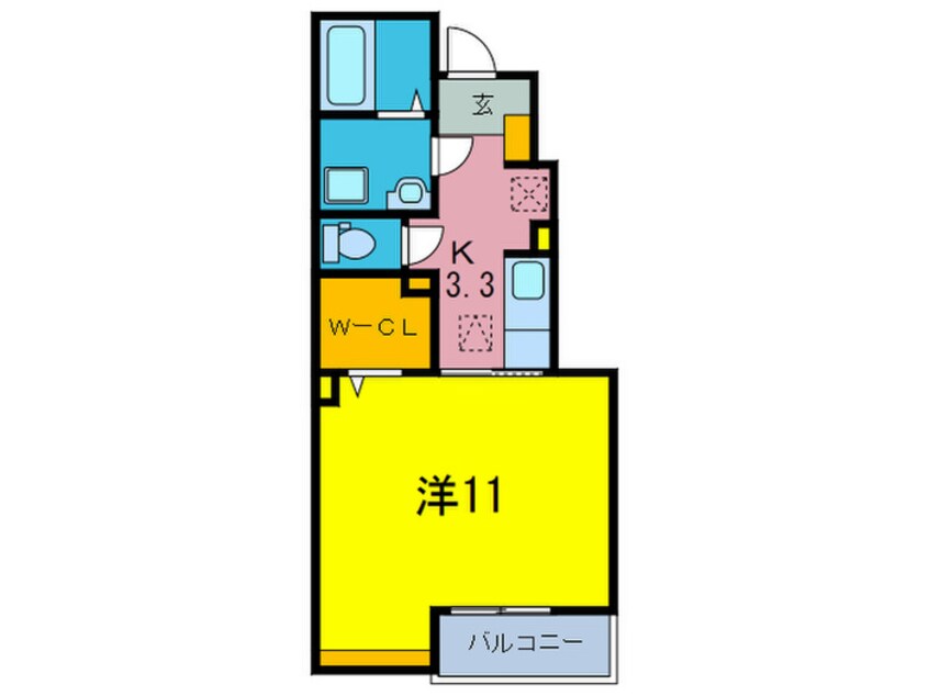 間取図 メゾン　ルミエール