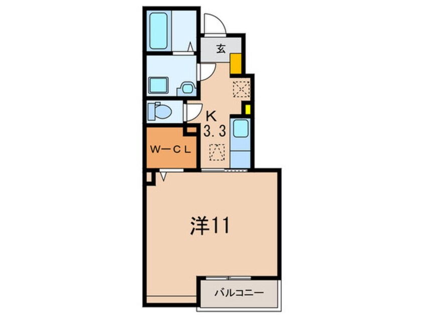 間取図 メゾン　ルミエール