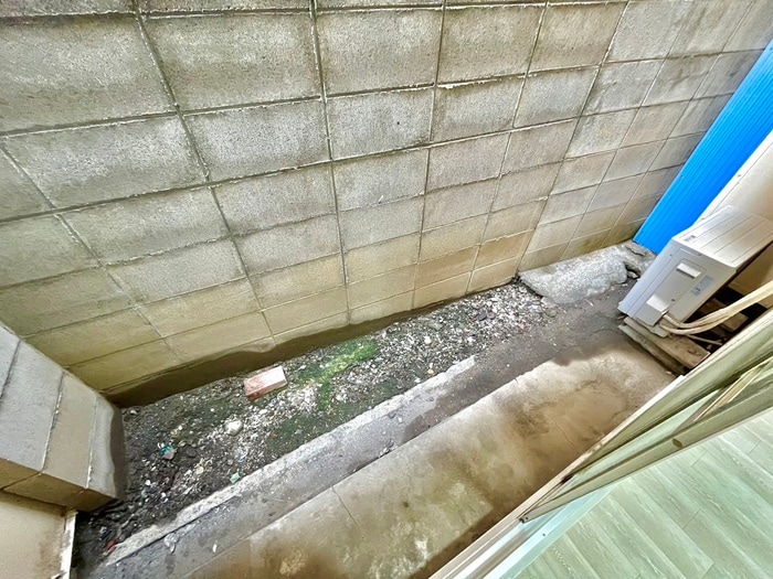 ベランダ・バルコニー 花ハイツ