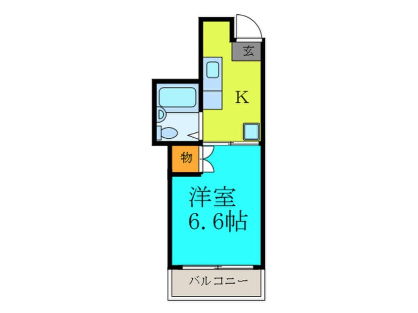 間取図 レジデンスやまびこ