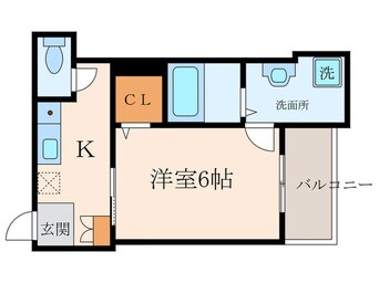 間取図 仮)Mirage武庫川