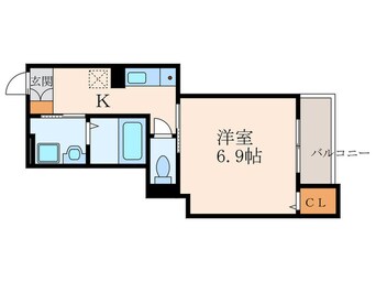 間取図 仮)Mirage武庫川