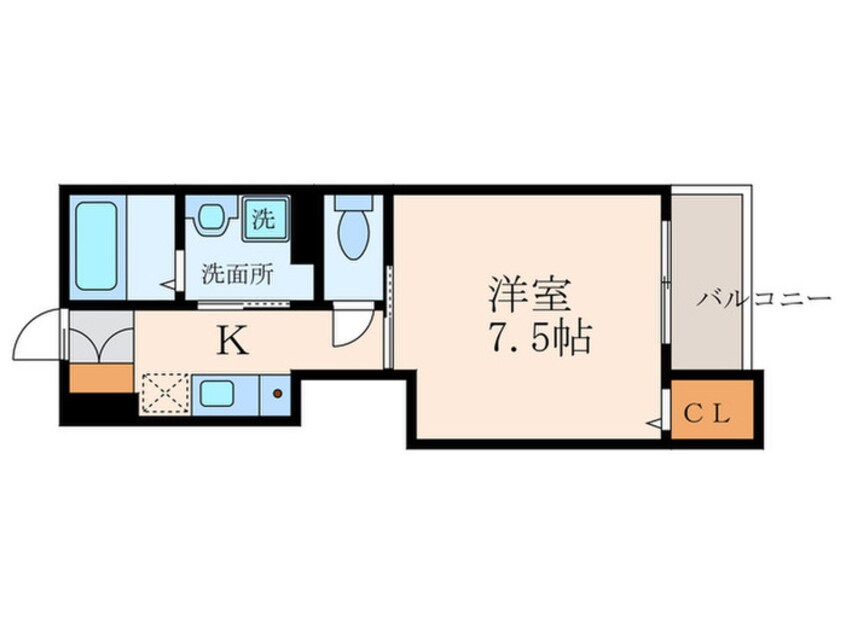 間取図 仮)Mirage武庫川