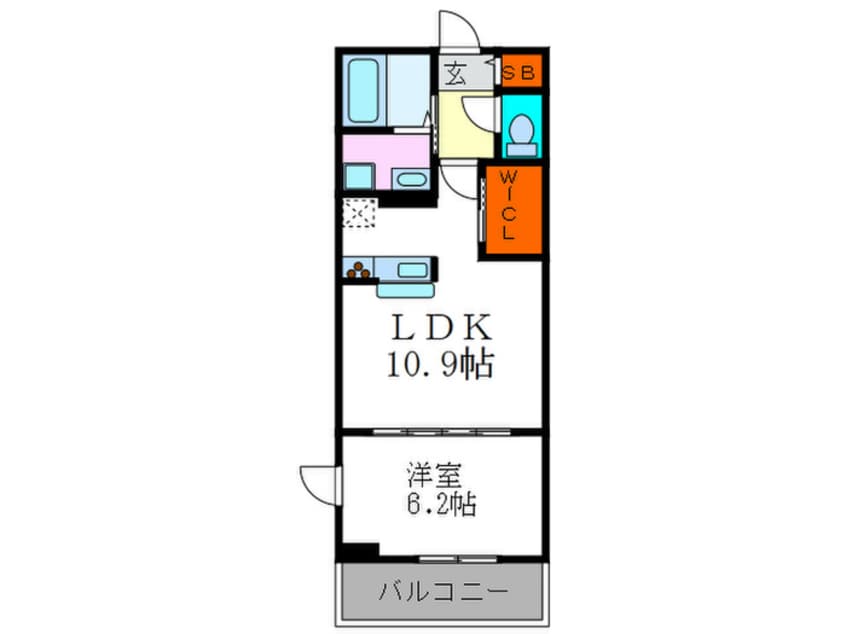 間取図 プランドール北山