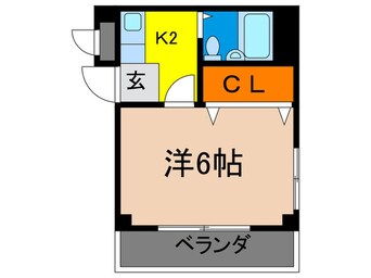 間取図 コーポセリバシー