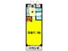 ＥＳＴＥＥＭ高石 1Kの間取り