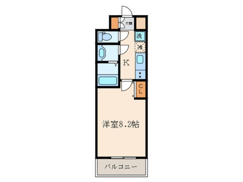 間取図 パークフラッツ尼崎