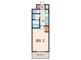 間取図 パークフラッツ尼崎