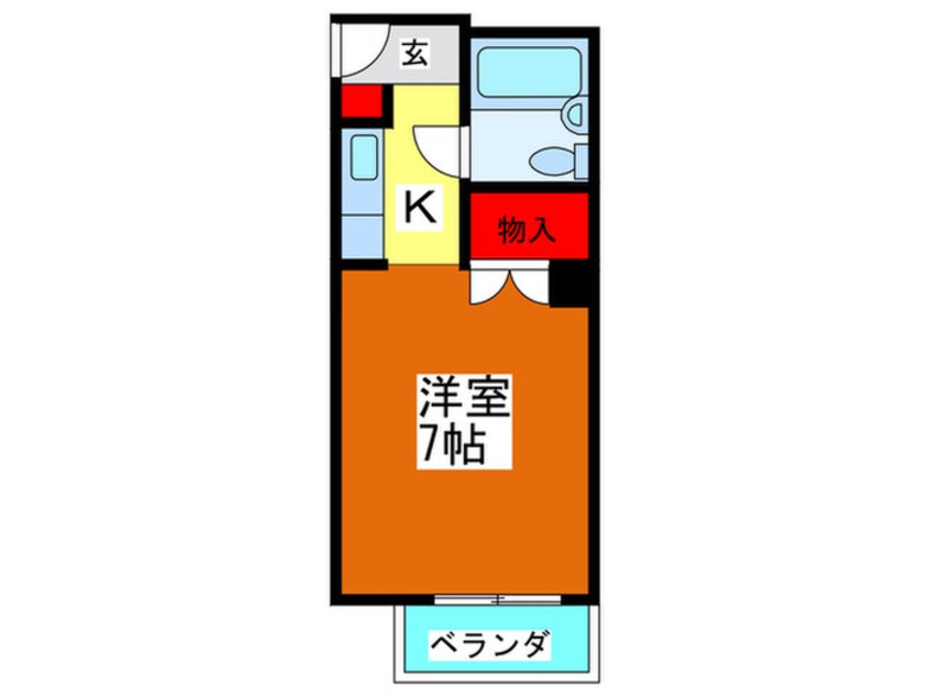 間取図 エルベコ－ト関目