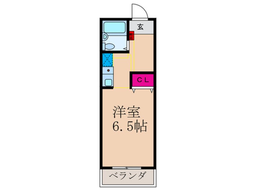 間取図 パル下新庄