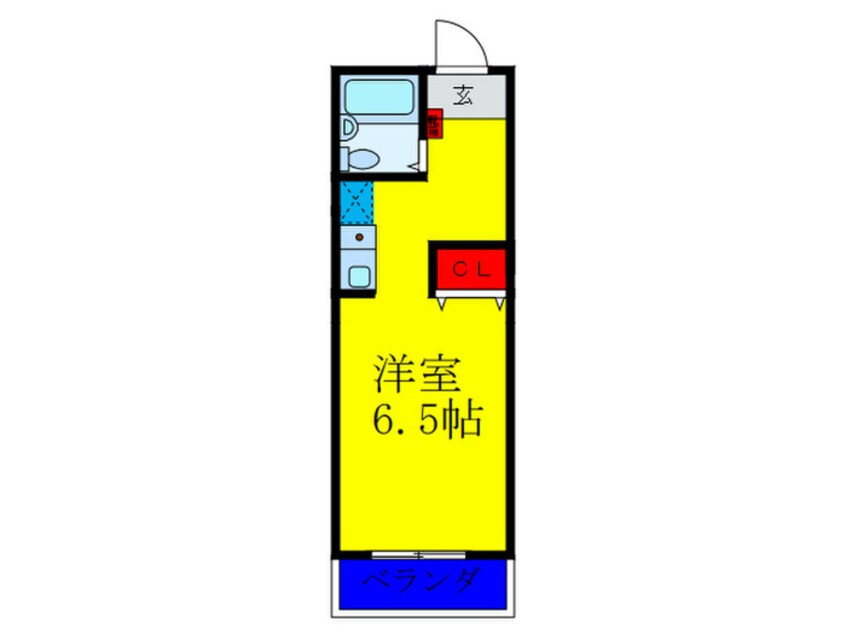 間取図 パル下新庄