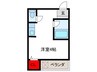 花屋敷　日進ビル　Ａ 1Rの間取り