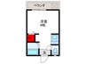 花屋敷　日進ビル　Ｅ 1Rの間取り