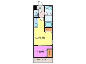 間取図 セジュール堺東