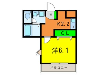 間取図 ヴィラナカヤマ