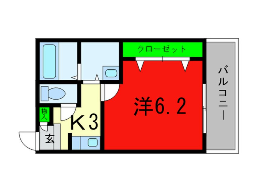 間取図 ヴィラナカヤマ