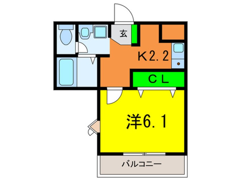 間取図 ヴィラナカヤマ
