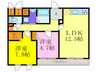 エスペランサ桃山台 2LDKの間取り