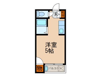 間取図 花屋敷　日進ビル　Ｂ