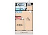 堂島ア－バンライフ(708) 1LDKの間取り