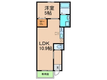 間取図 仮)吹田市清和園町新築アパート