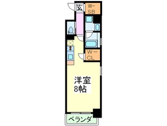 間取図 ア－バネックス北浜