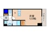 新風館 1Kの間取り