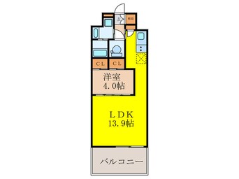 間取図 プレジオ新大阪EURO