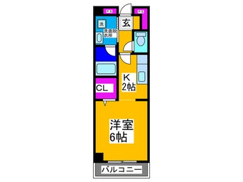 間取図 エレガンシア金剛