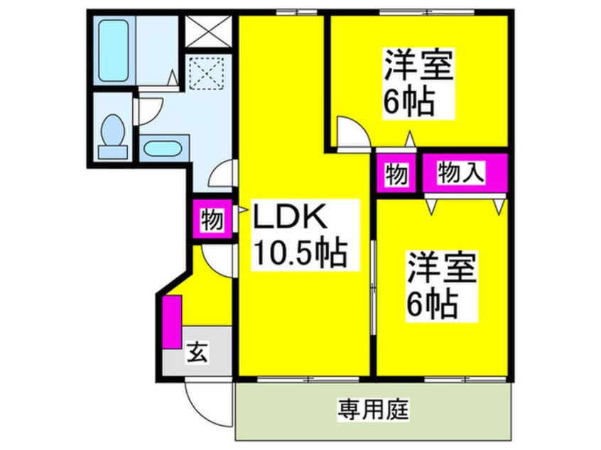 間取図 ステッラⅢ