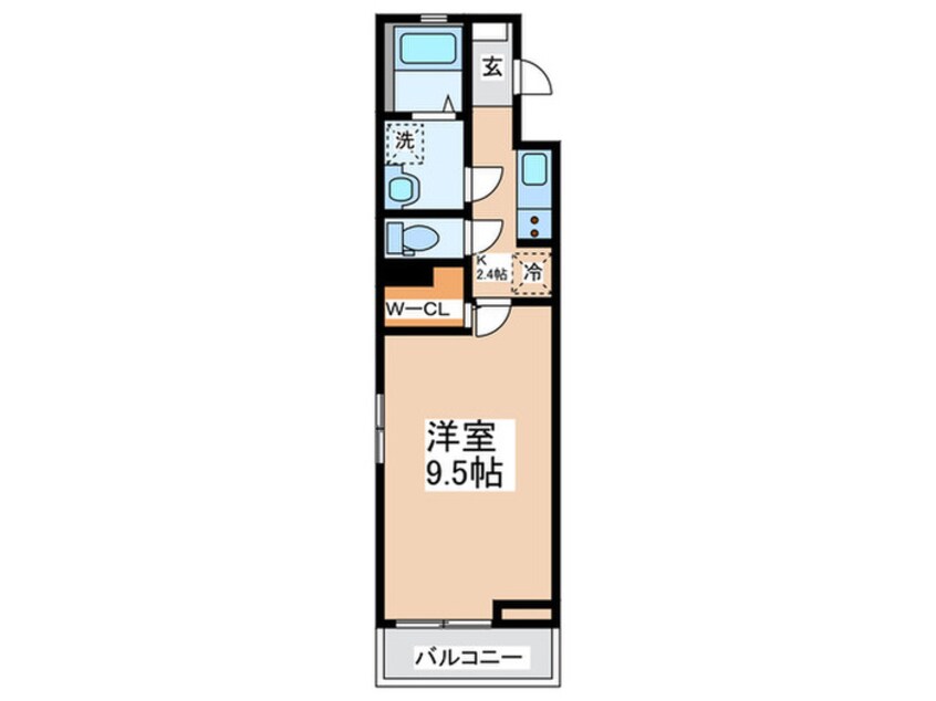 間取図 アペルト泉佐野Ⅴ