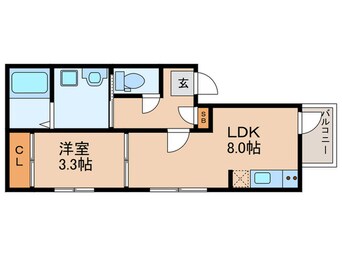 間取図 仮)パークテラス淡路