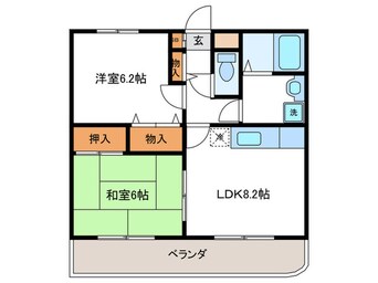 間取図 オクトーブル桂