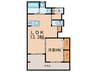 パルタージュ 1LDKの間取り