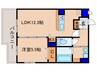 グランドール京都 1LDKの間取り