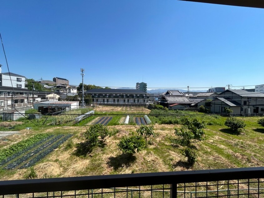 室内からの展望 法橋マンション