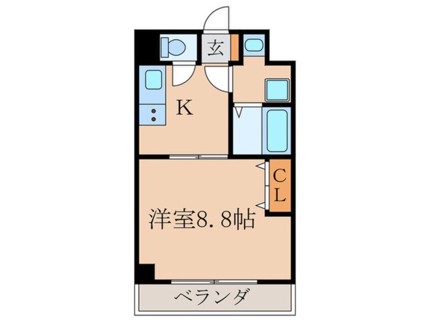 間取図 グランフォート伏見