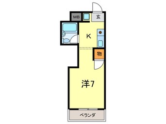 間取図 Ｒｏｙａｌｅ離宮西宮