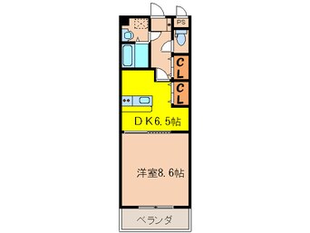 間取図 アンジェリ－ク磐船