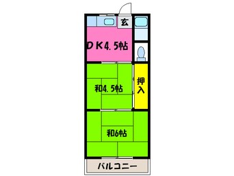 間取図 加藤ハイツ