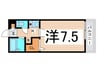 アルンハイム新石切 1Kの間取り