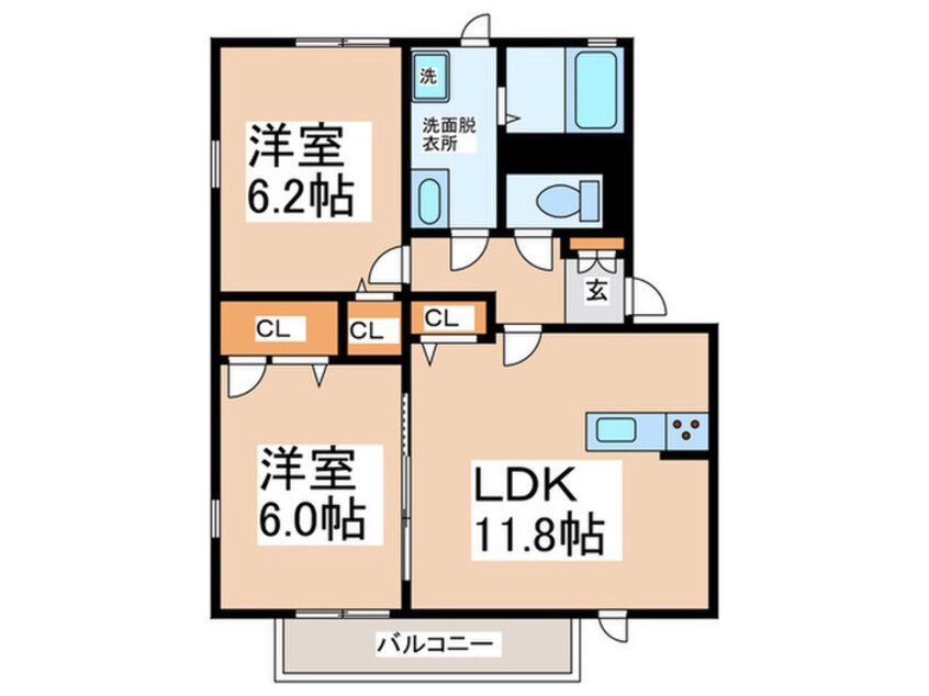 間取図 ジョイフルハイツ