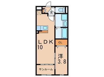 間取図 マーベラス武庫之荘
