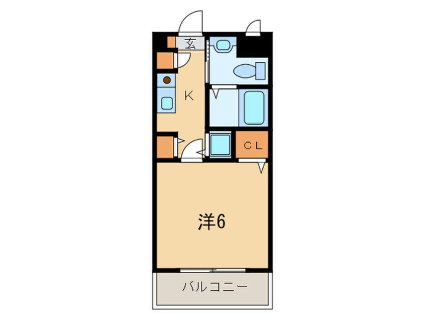 間取図 リバーサイド樫の木