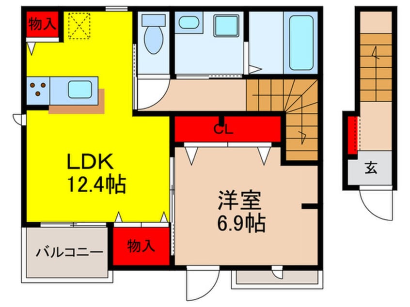 間取図 サンリットアライブⅡ