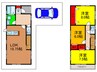 枚方市伊加賀栄町戸建 3LDKの間取り