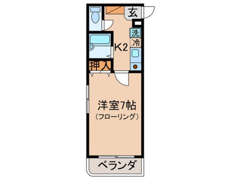 間取図 メゾンコプロス