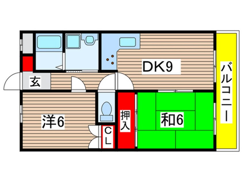 間取図 グレ－トフュ－チャ－ＰＡＲＴ３