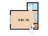 マンション栄和 1Rの間取り