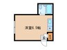 マンション栄和 1Rの間取り